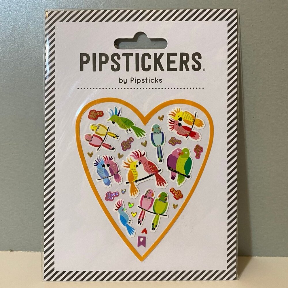 Pipsticks Love Birds Stickers